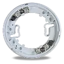 Base de bajo perfil, 5 terminales, 102 mm, homologado EN