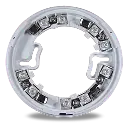 Base de bajo perfil, 9 terminales, 102 mm, homologado EN