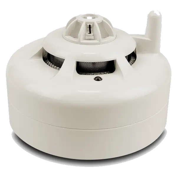 Detector de Multisensor direccionable, transmisión inalámbrica