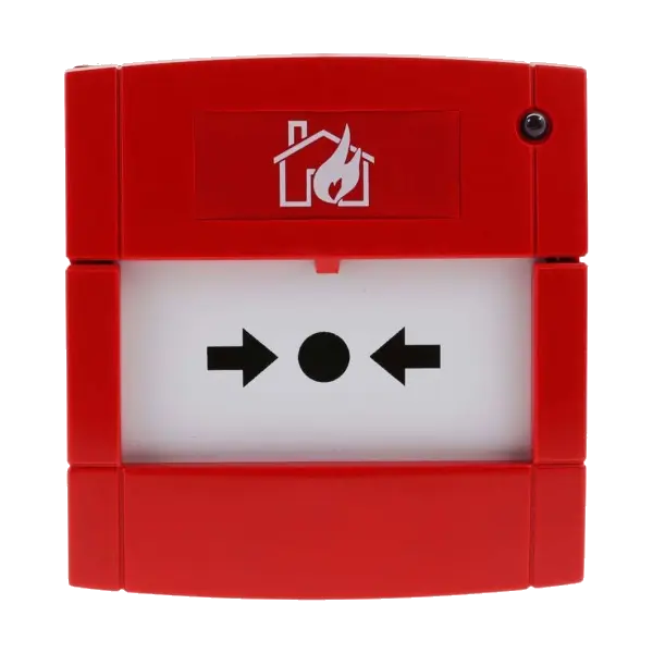 Estación Manual Convencional, aprobado por EN, EOL de 0/470 ohmios, salida primaria N/O, salida secundaria N/O, LED