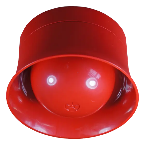 [640-001] Sirena direccionable, rojo