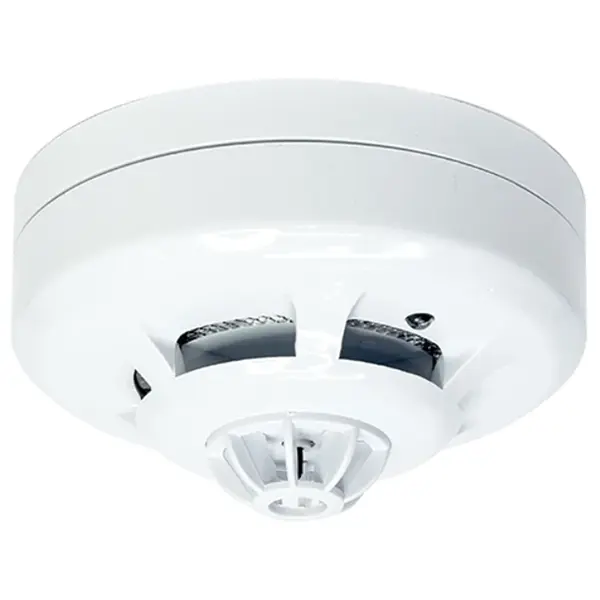 Detector de calor convencional, con base, 2 hilos, homologado EN