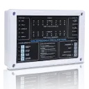 Panel repetidor convencional, 16 zonas de detección, 24V