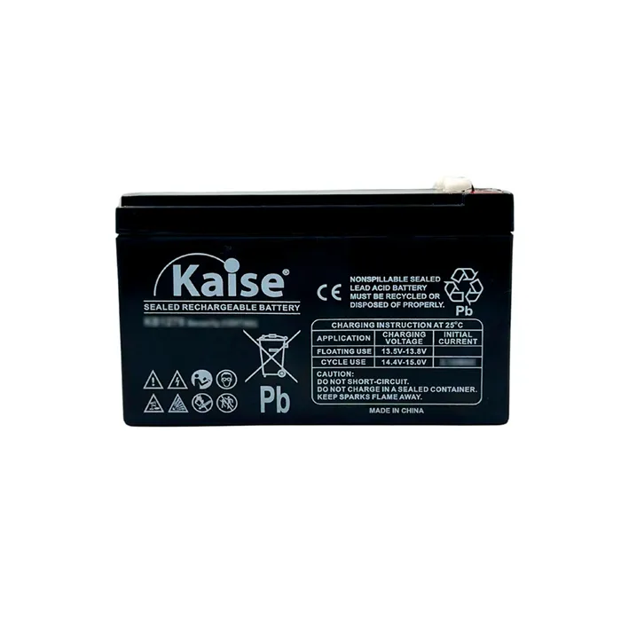 Batería Seca 12V 7AH D