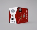 ASTAR - Cable de alarma contra incendios FPLR LSHF/LSZH, 4x18 AWG, sin blindaje
