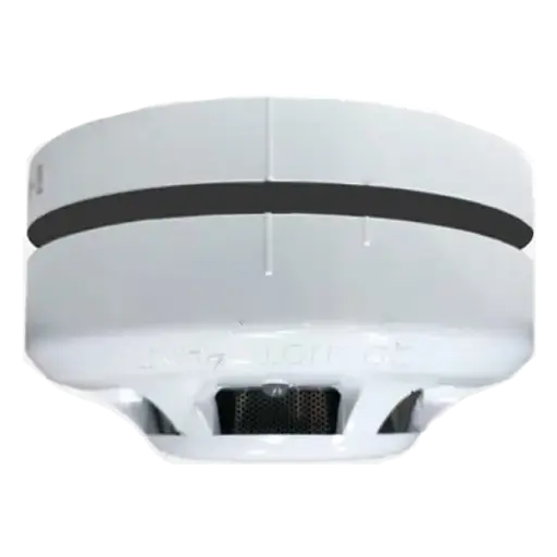 [SNC-300-S2-B] Detector de humo convencional de 2 hilos, con base, aprobación EN