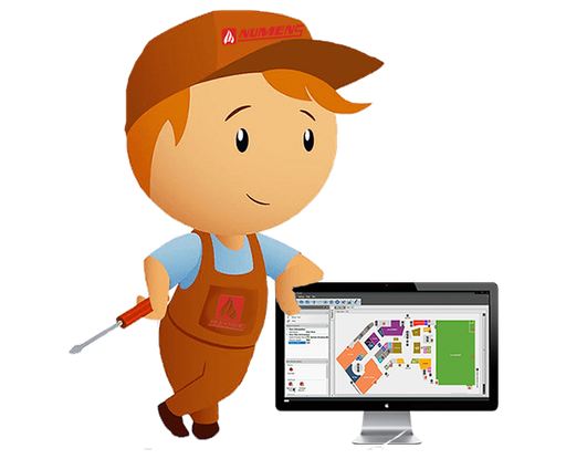 Conexión Panel series 6004 a Pc e instalación del Software de Configuración 